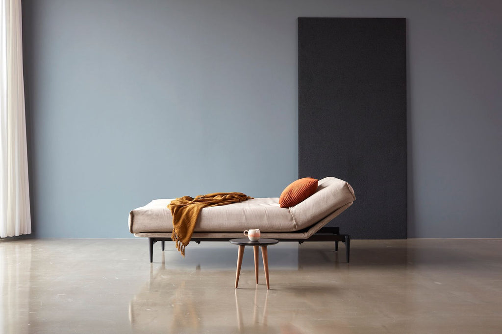 Divano letto a 2 posti sfoderabile Colpus - 318 Cordufine Beige