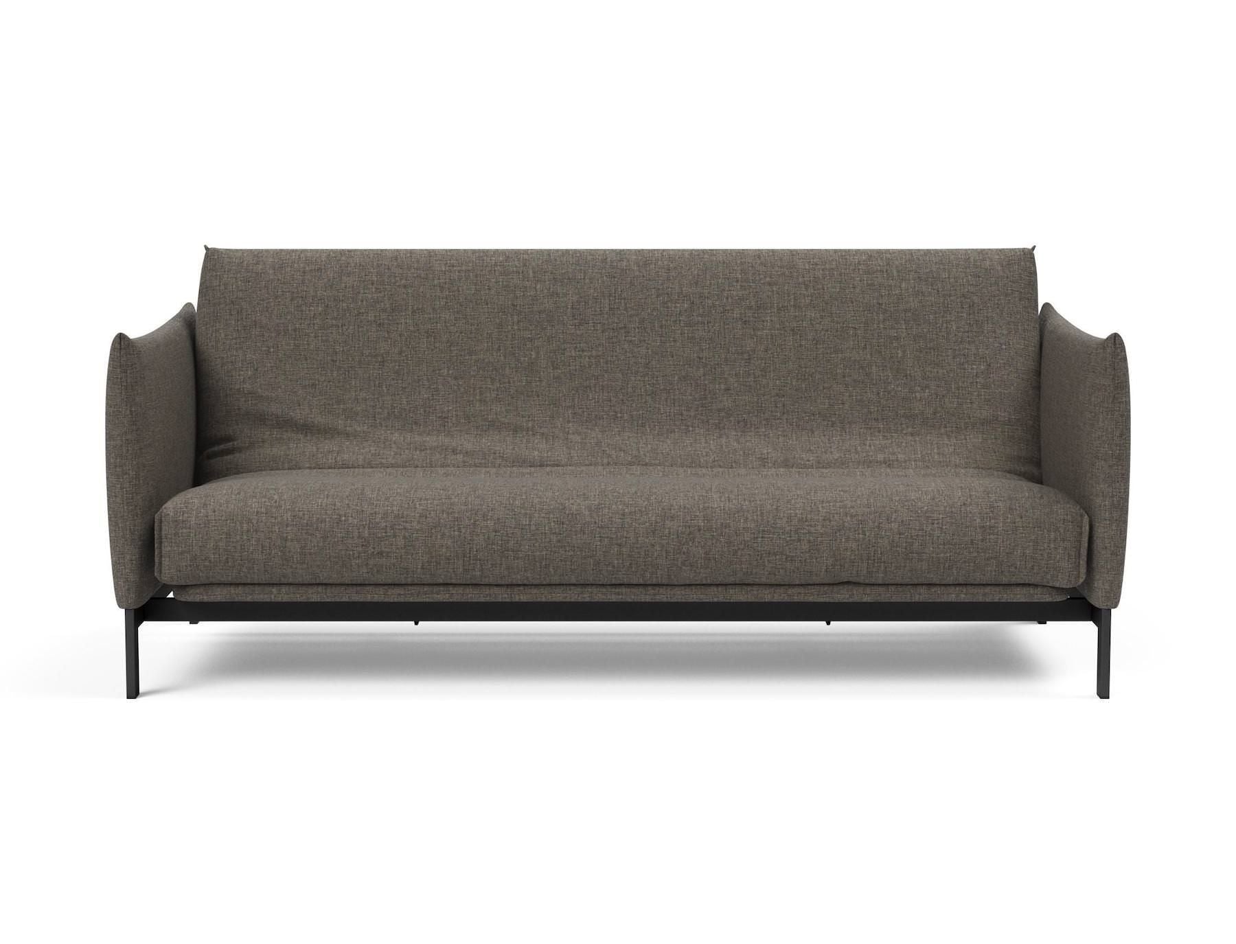 Divano letto a 2 posti sfoderabile Junus - 216 Flashtex Dark Grey
