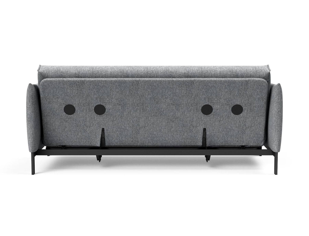 Divano letto a 2 posti sfoderabile Junus - 565 Twist Granite