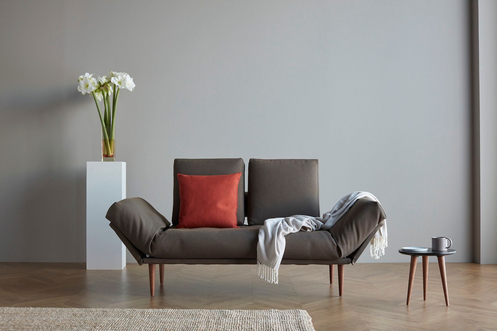 Divano letto singolo sfoderabile Rollo