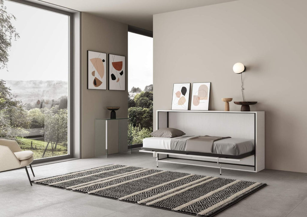 Letto singolo a scomparsa orizzontale Auda