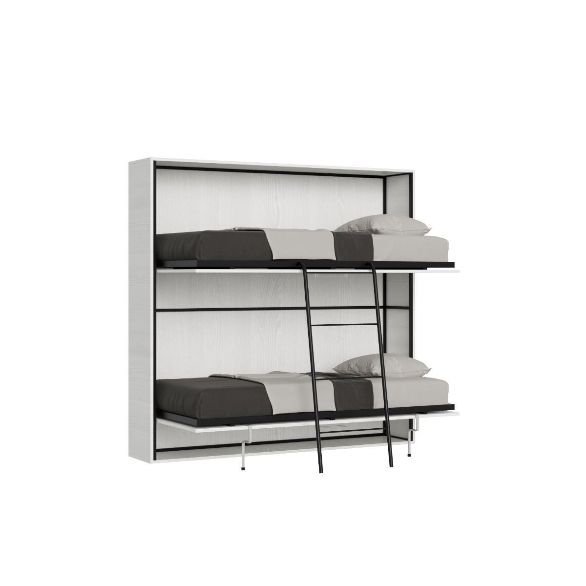 Letto a castello a scomparsa moderno Auda