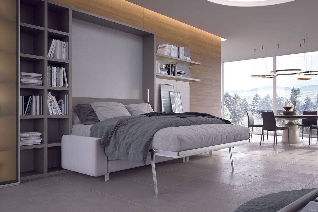 Letto a scomparsa con divano francese o matrimoniale Living