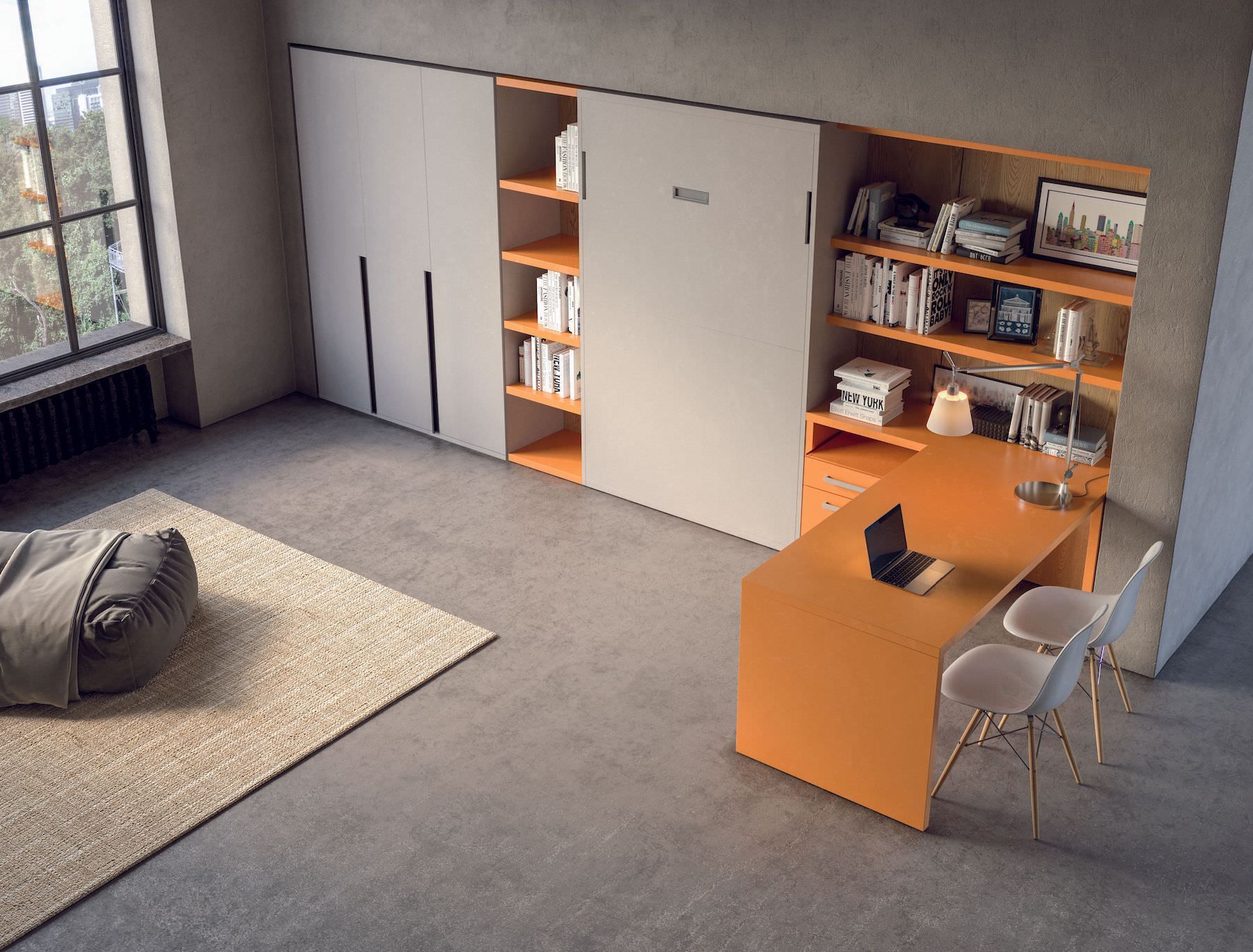 Letto a scomparsa una piazza e mezza Rapido