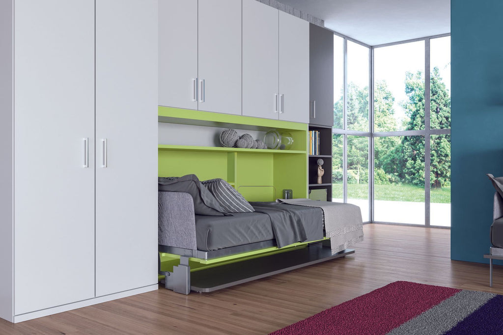 Letto singolo a scomparsa con scrivania Pronto