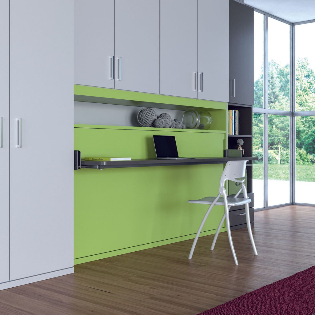 Letto singolo a scomparsa con scrivania Pronto