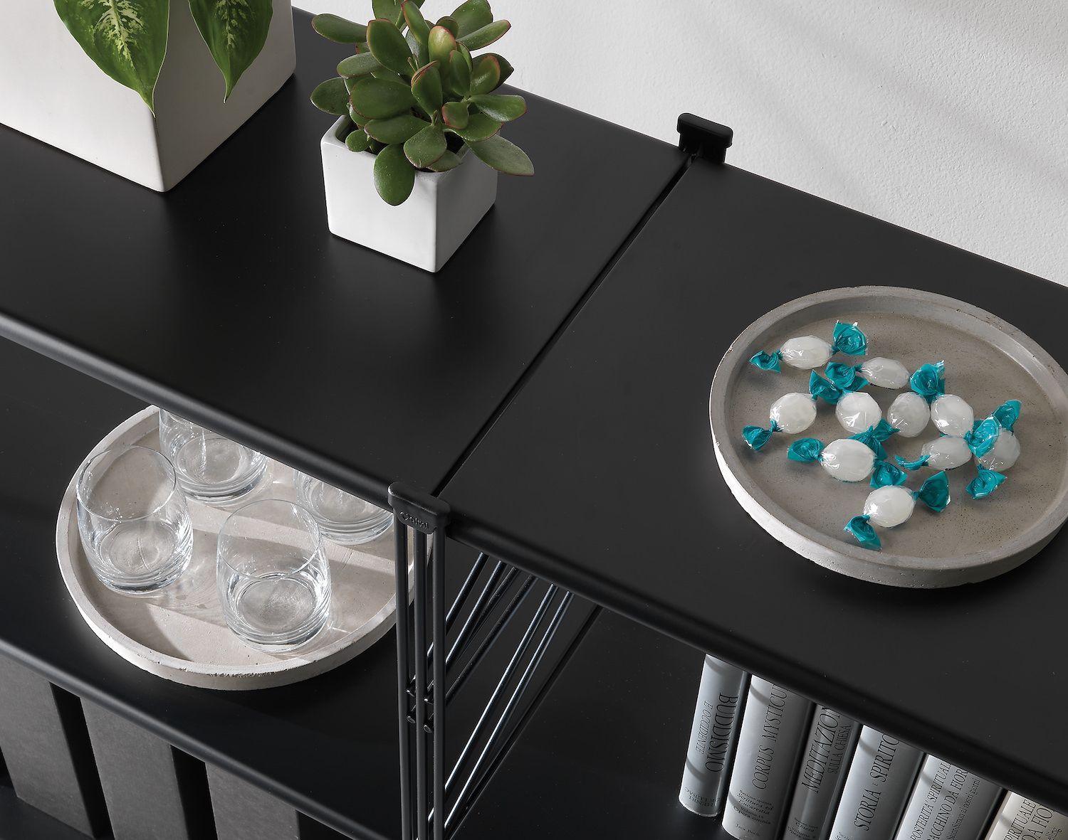 Libreria componibile design moderno Melker 21