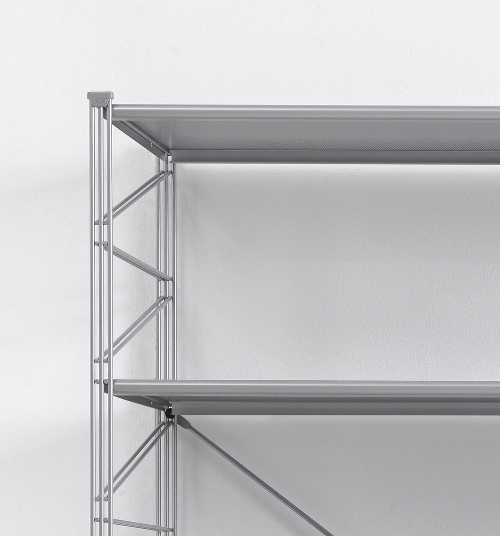 Libreria divisoria in acciaio design moderno Melker 32