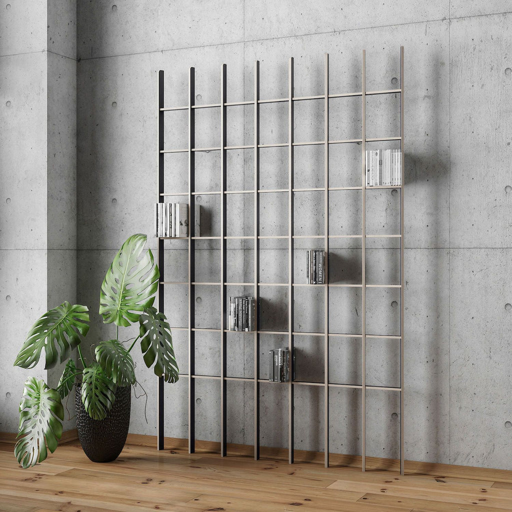 Libreria scaffale da parete in legno Open