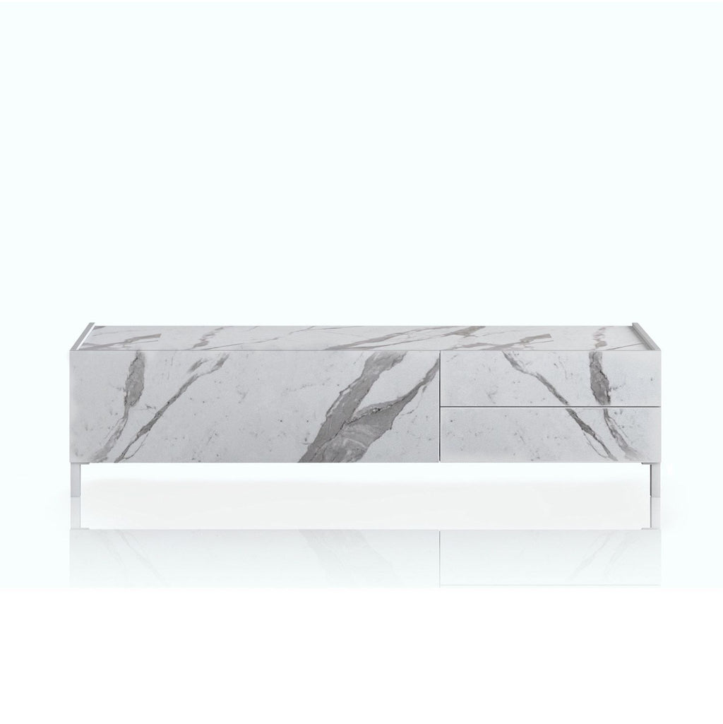 Mobile porta TV design moderno Melbourne Marble