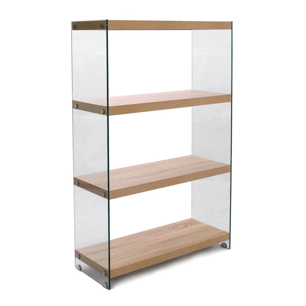 Libreria in vetro e legno Amantida 75/4