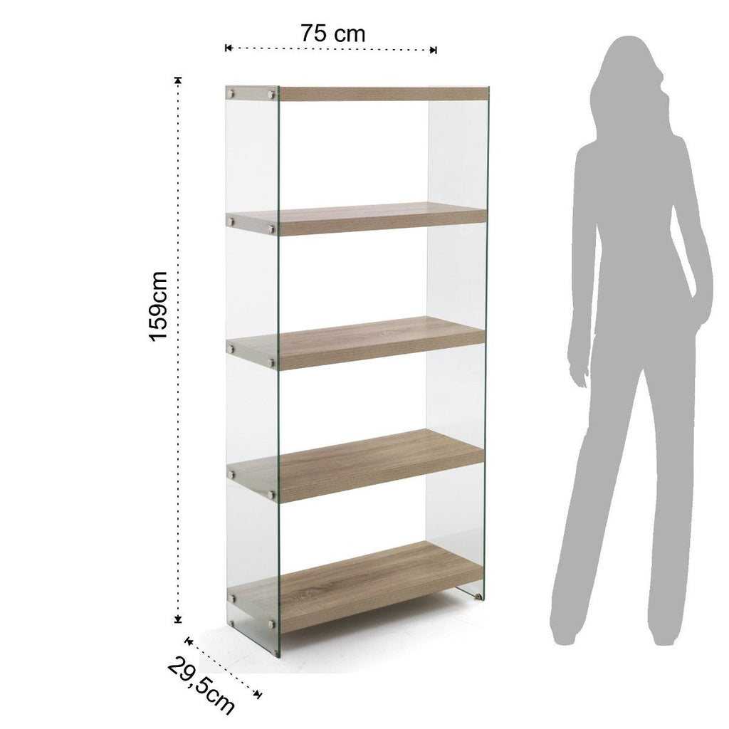 Scaffale libreria Amantida 75/5