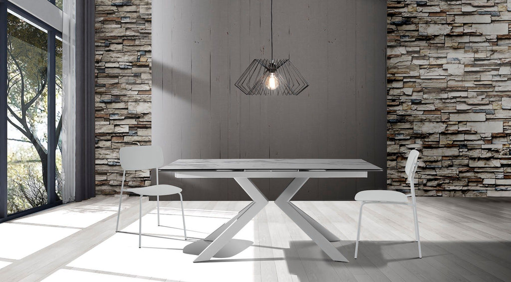 Set 4 sedie impilabili design Clarybel White