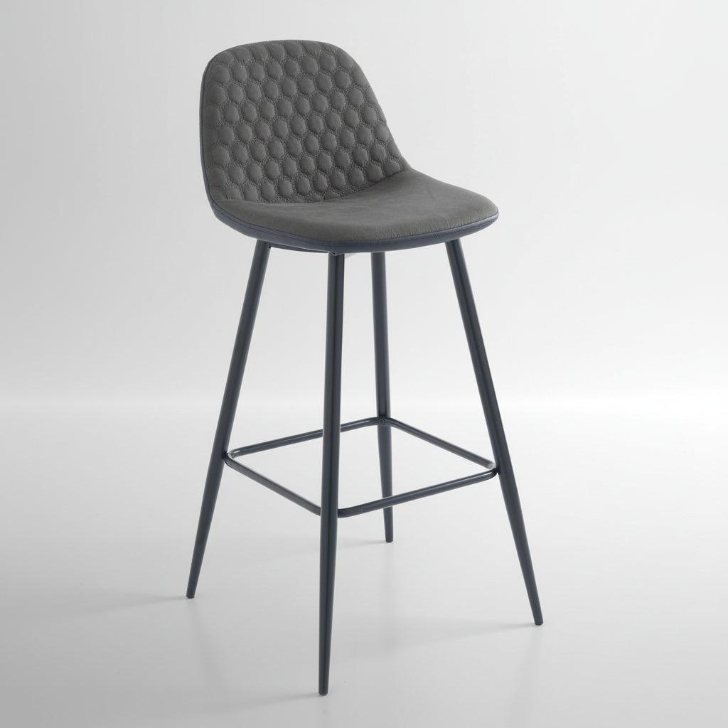 Coppia sgabelli alti da bar Lazing Grey