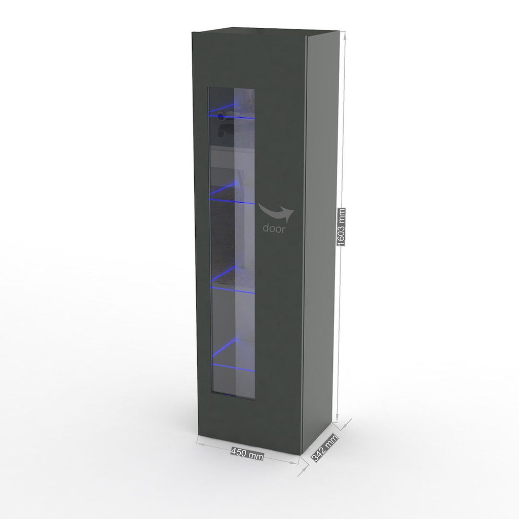 Vetrina per soggiorno Bandol Shelf Anthrax