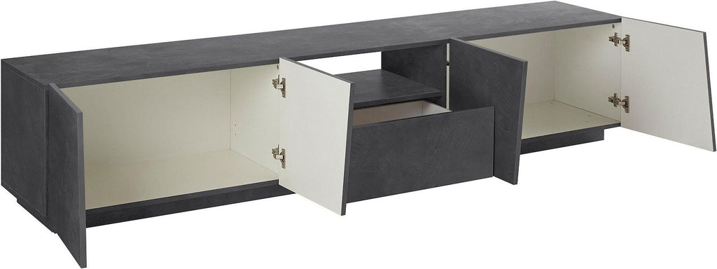 Mobile TV in legno MDF Annabel 220 Slate