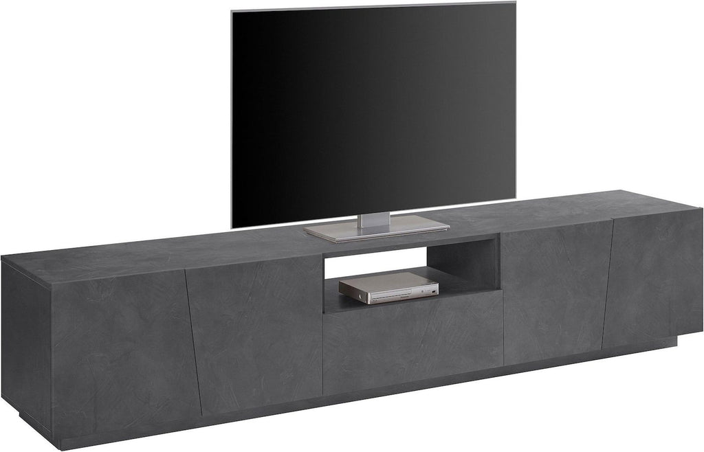 Mobile TV in legno MDF Annabel 220 Slate