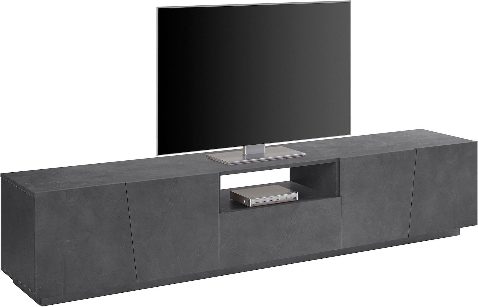 Mobile TV in legno MDF Annabel 220 Slate