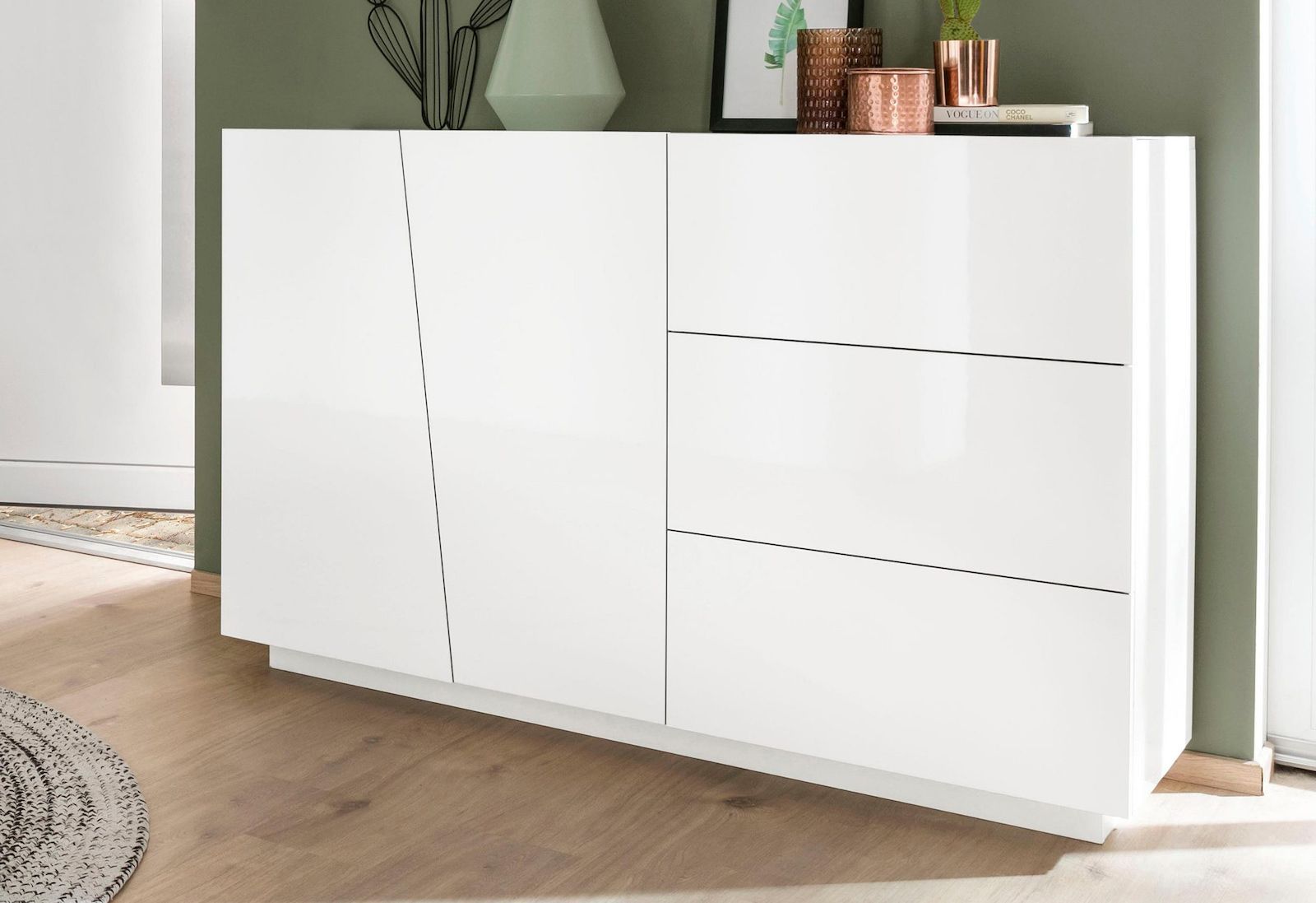 Madia moderna Annabel 2A/3C 140 White