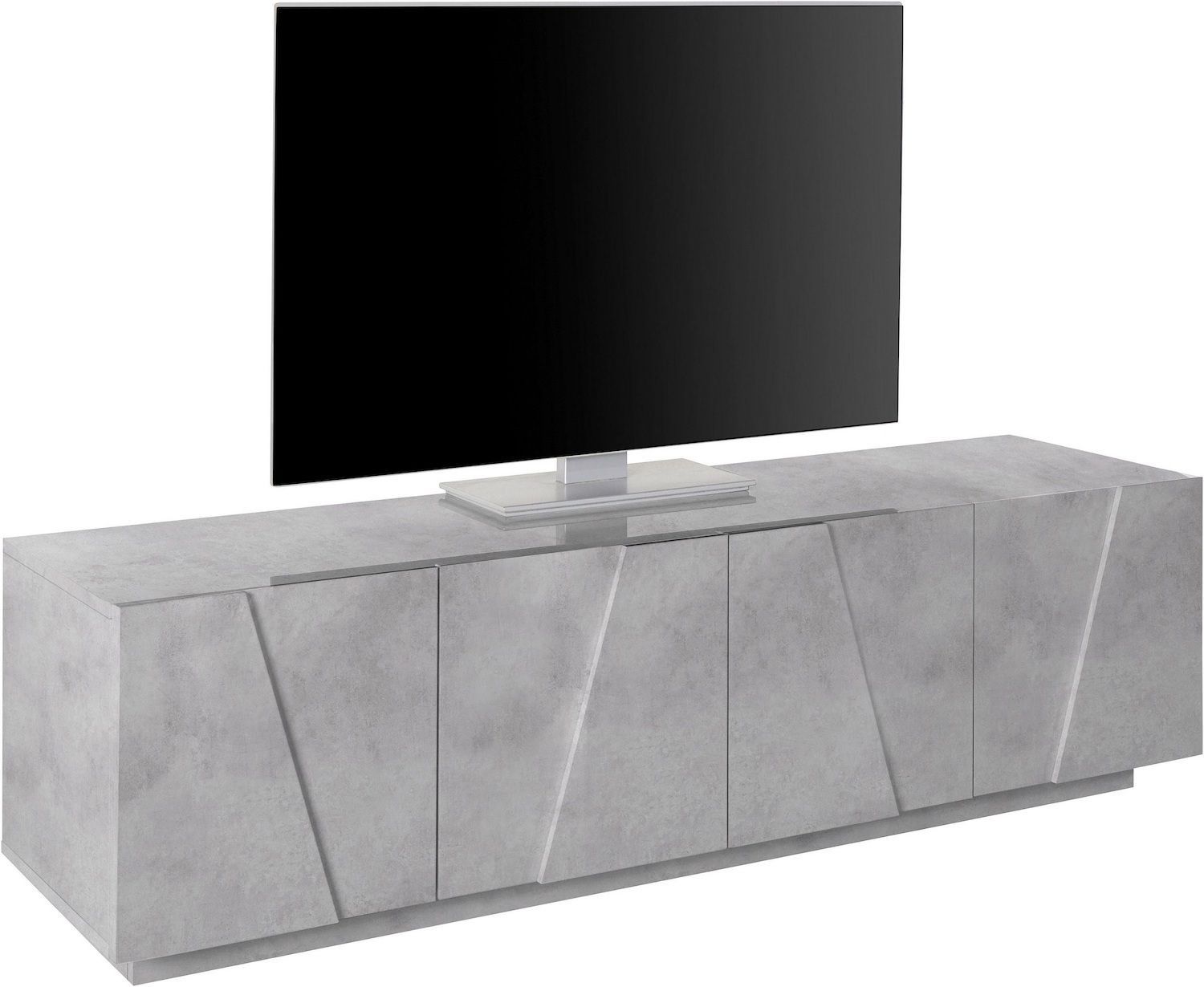 Mobile porta TV Taylor 4A Cement