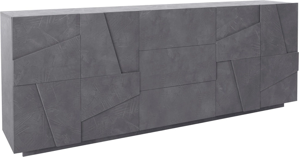 Credenza moderna Taylor 4A/3C Slate