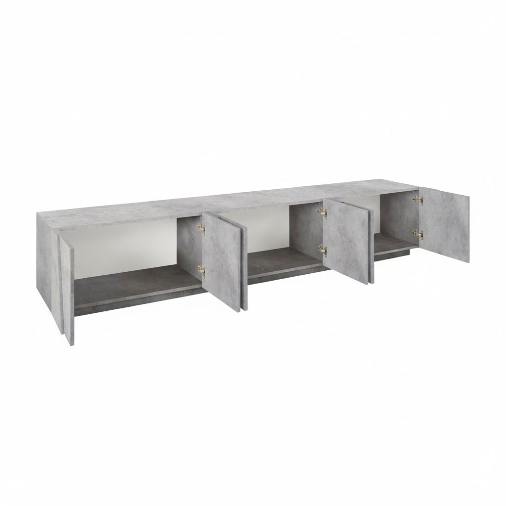 Mobile porta TV Taylor 6A Cement