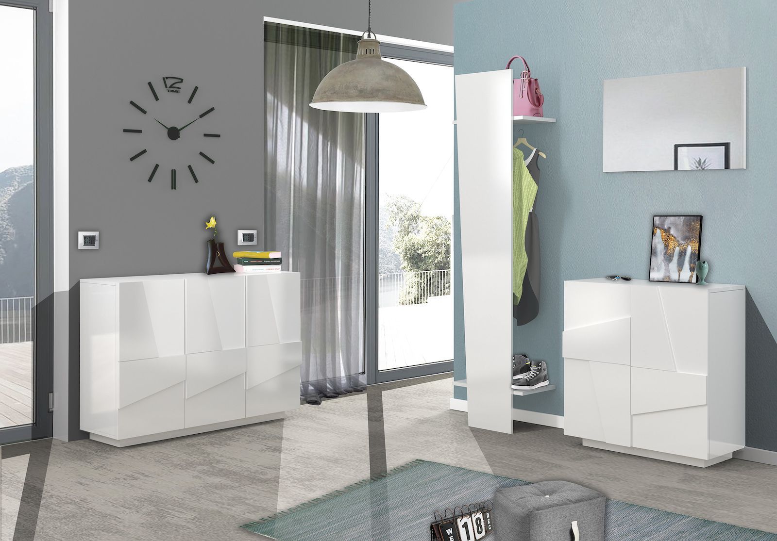 Appendiabiti da terra Taylor White