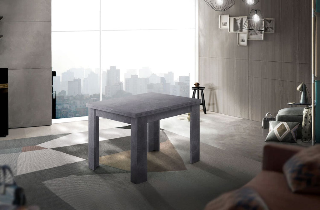 Tavolo quadrato allungabile Dolphy 90 Slate