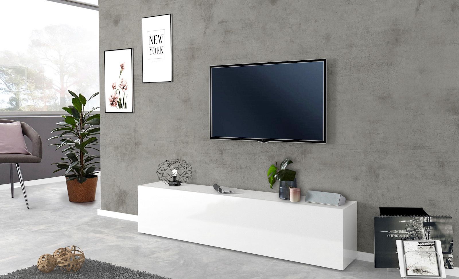 Mobile porta TV design moderno Brody