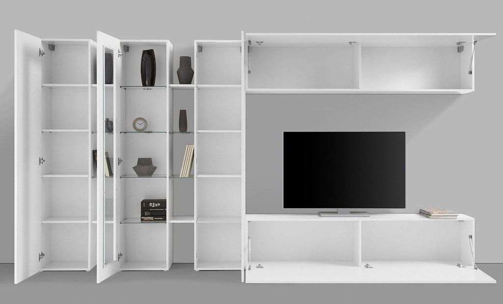 Parete attrezzata moderna Brody A