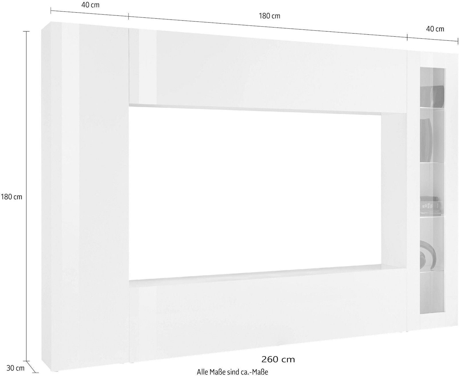 Mobili soggiorno moderno Brody B