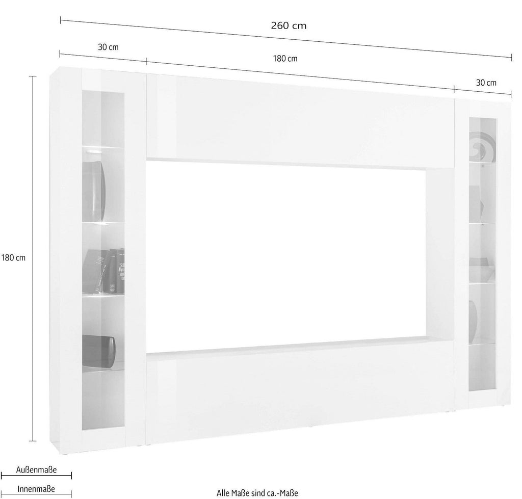 Parete attrezzata design Brody C