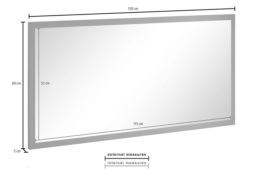 Specchio da parete design moderno Bonny