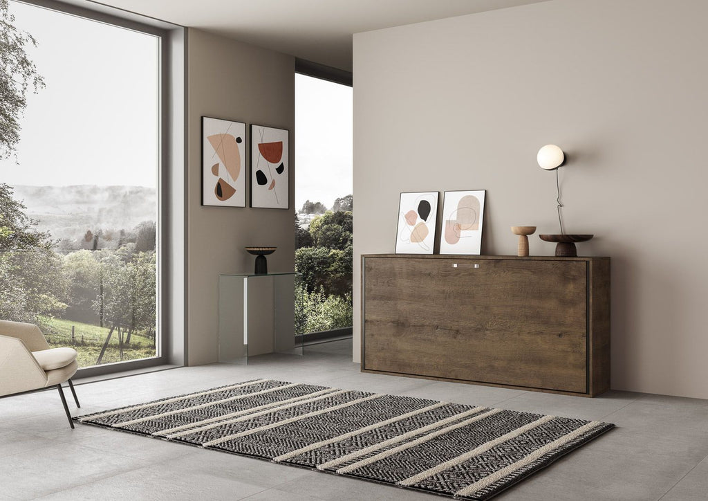 Letto singolo a scomparsa orizzontale Auda