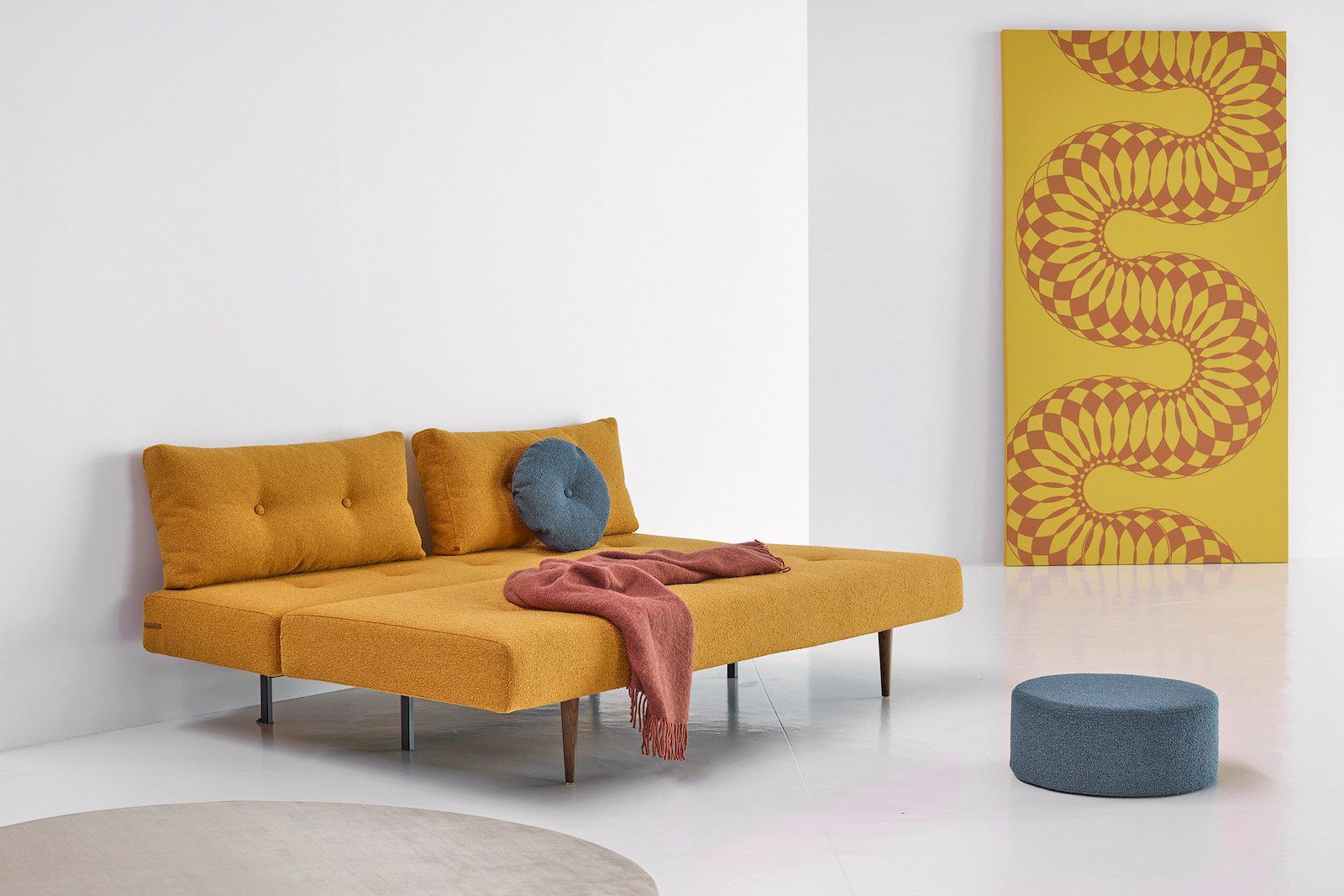 Divano letto matrimoniale a due posti 200 cm Recast