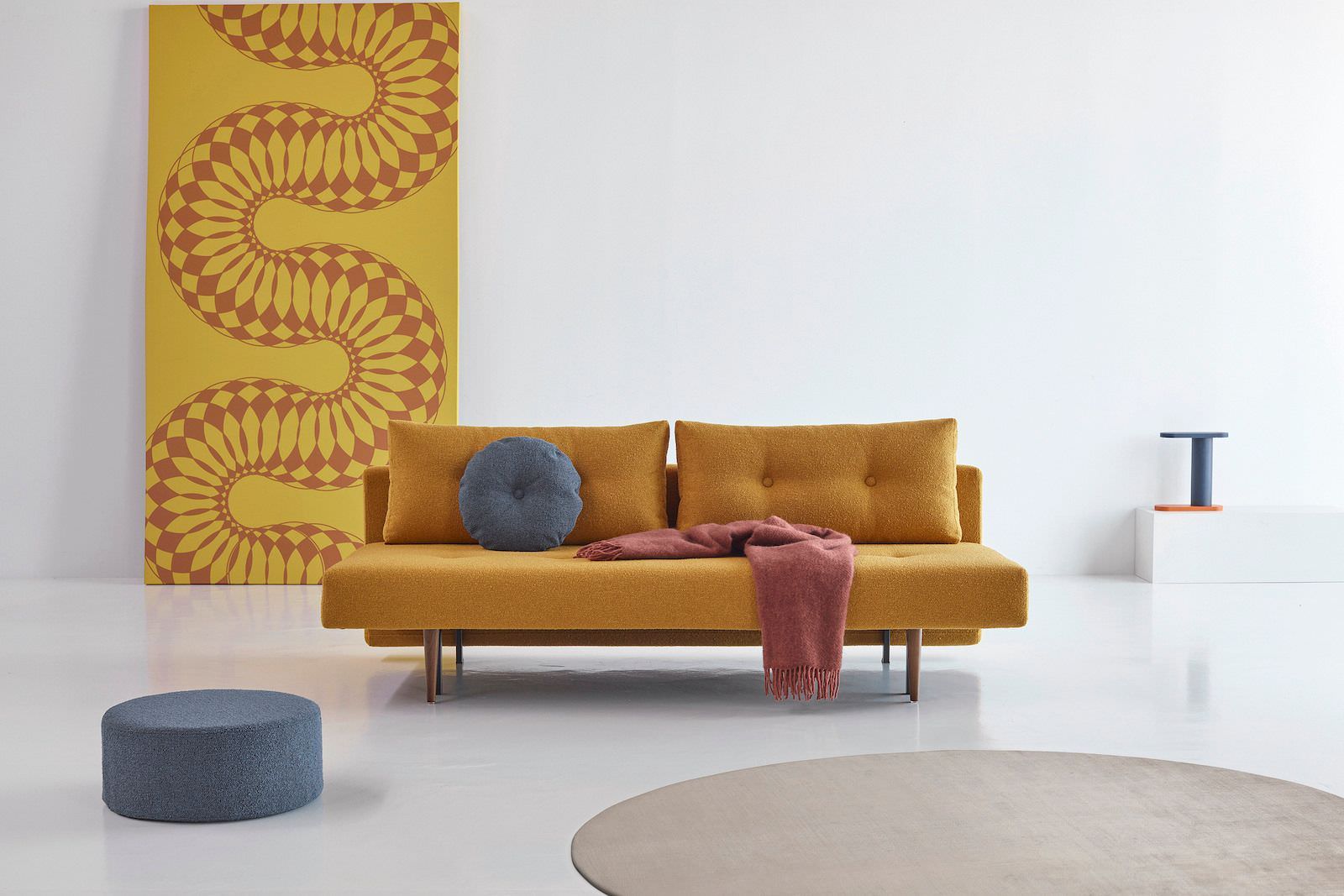 Divano letto matrimoniale a due posti 200 cm Recast