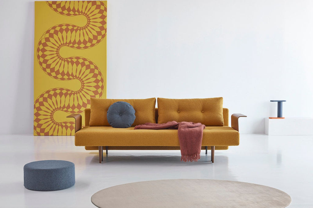 Divano letto 2 posti con braccioli Recast