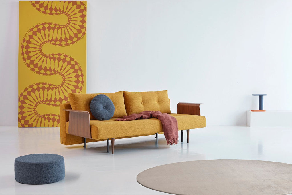 Divano letto 2 posti con braccioli Recast