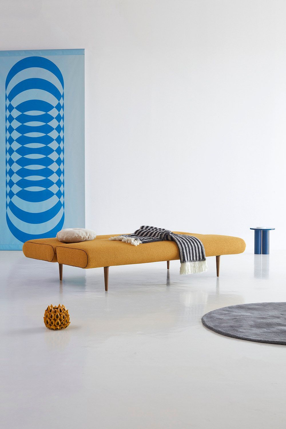 Divano letto design moderno in tessuto Unfurl