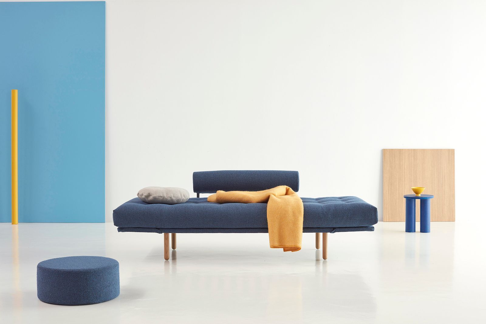 Divano letto singolo Rollo lettino salvaspazio 80x200 cm