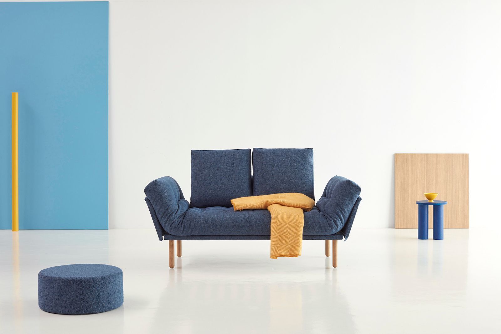 Divano letto singolo Rollo lettino salvaspazio 80x200 cm