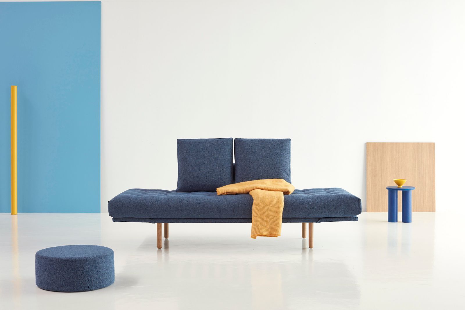 Divano letto singolo Rollo lettino salvaspazio 80x200 cm