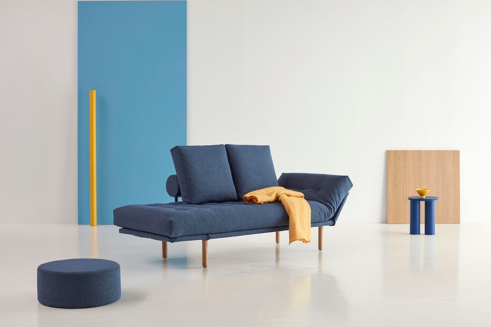 Divano letto singolo Rollo lettino salvaspazio 80x200 cm