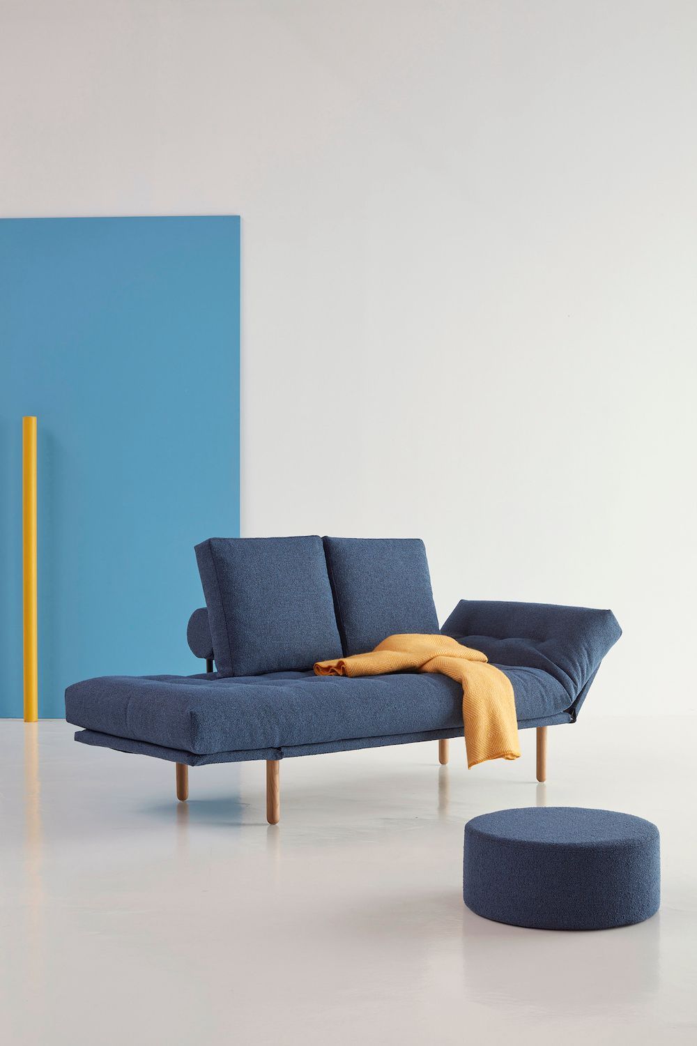 Divano letto singolo Rollo lettino salvaspazio 80x200 cm