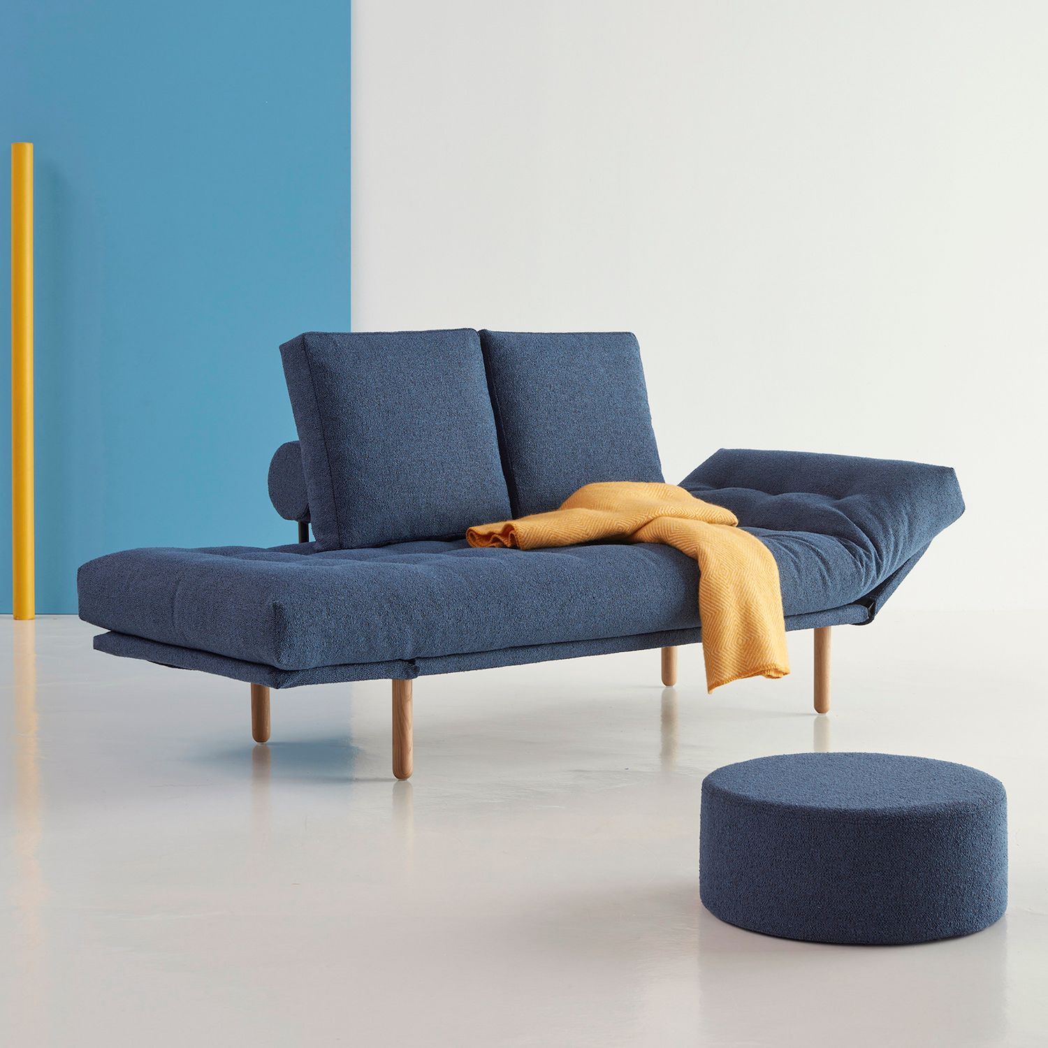 Divano letto singolo Rollo lettino salvaspazio 80x200 cm