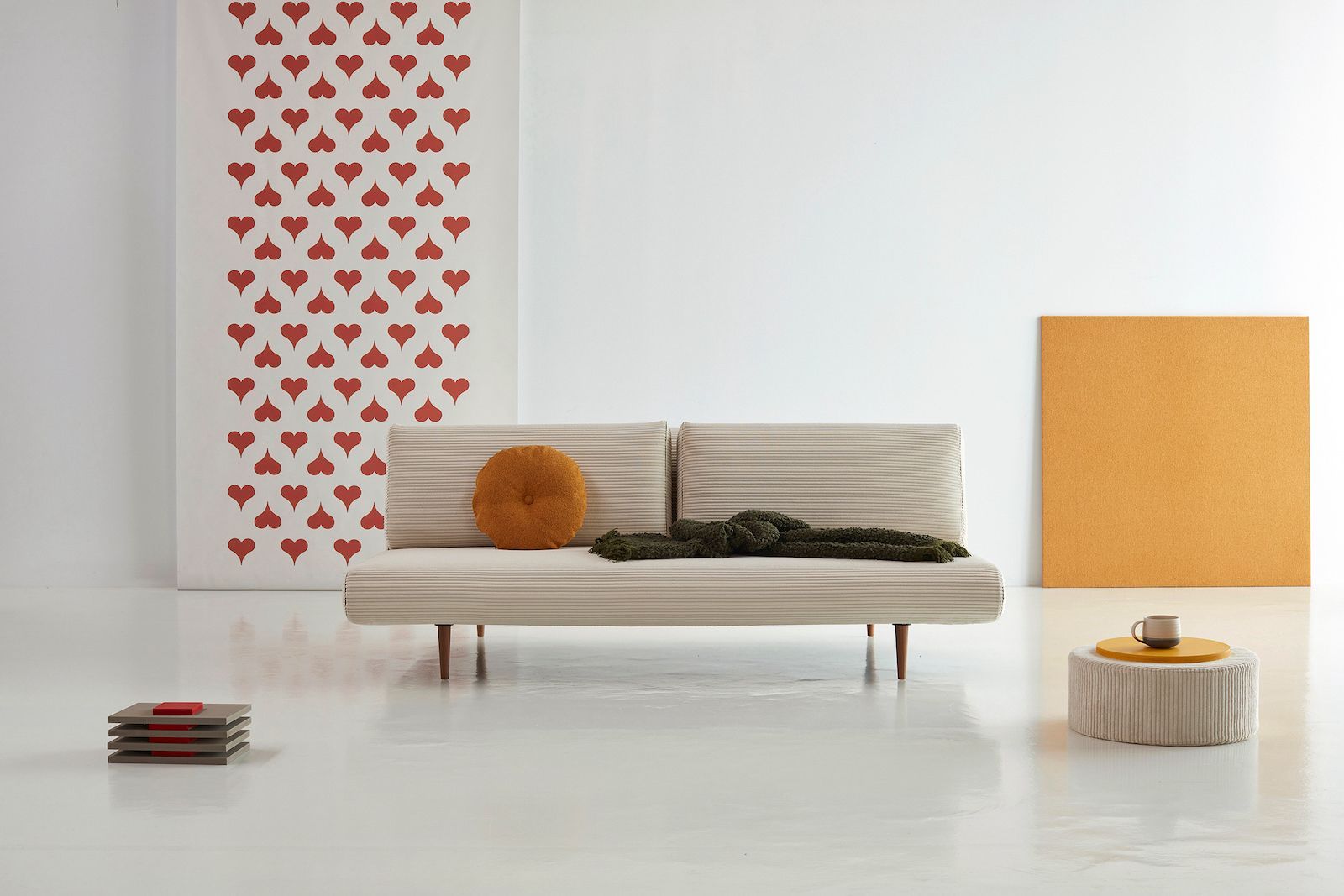 Divano letto Unfurl Lounger design scandinavo