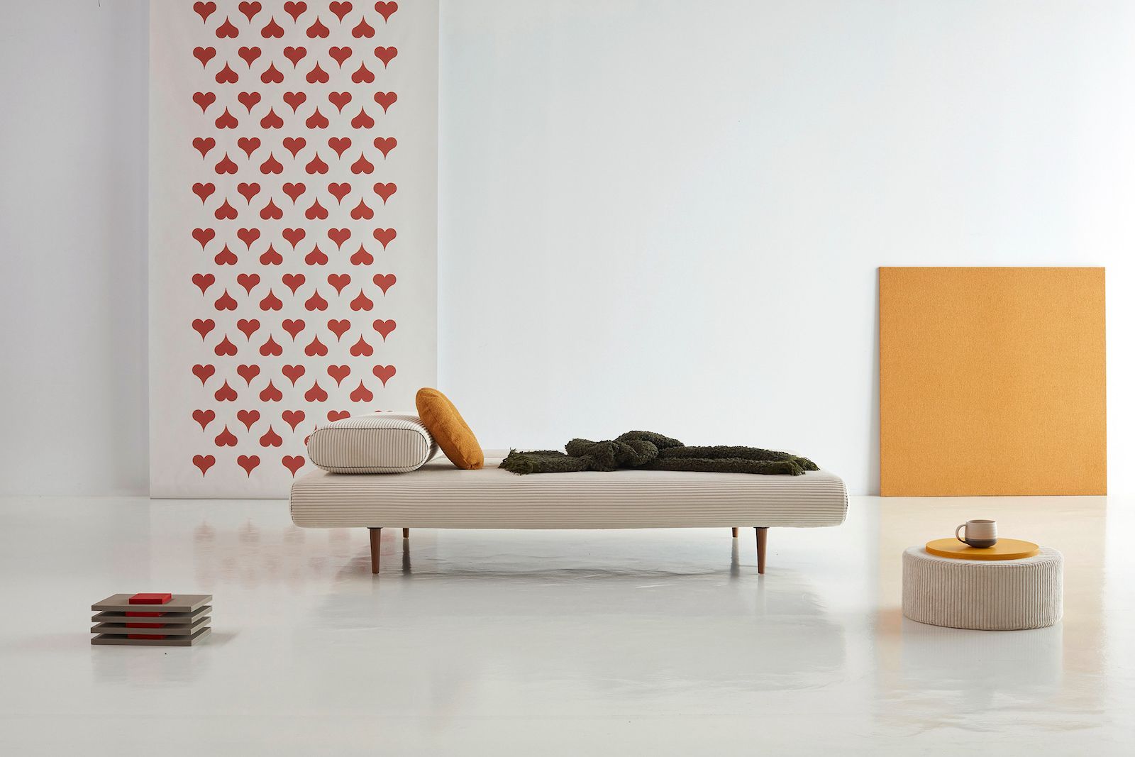 Divano letto Unfurl Lounger design scandinavo