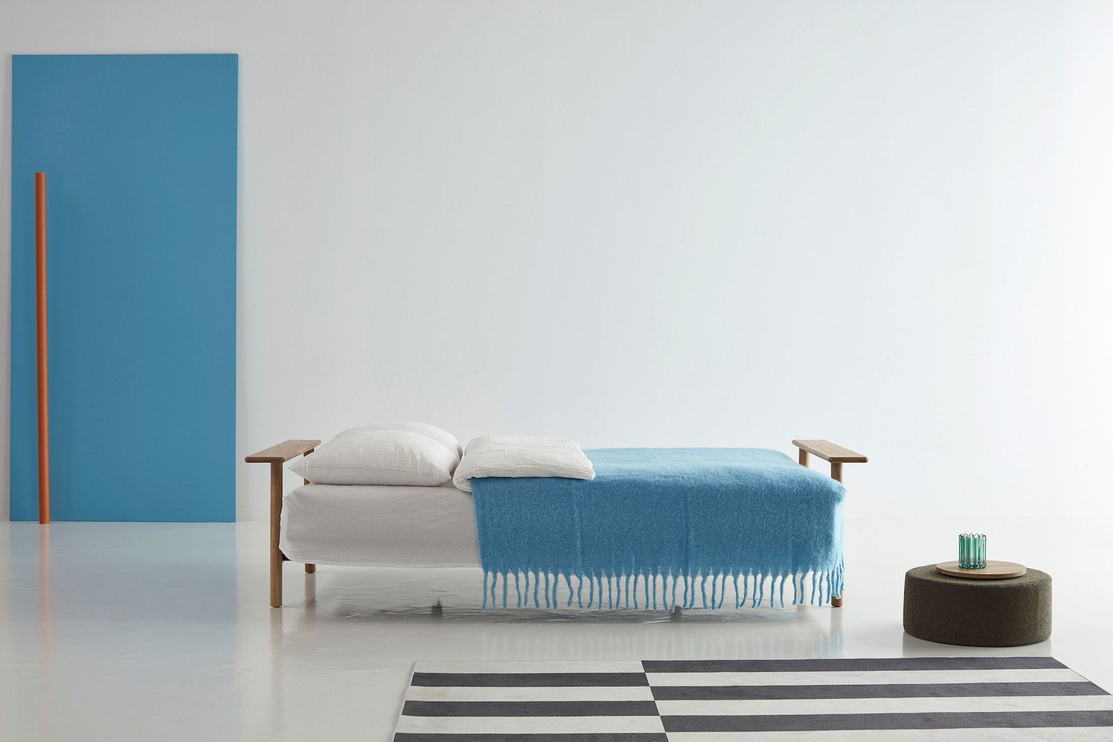 Divano letto sfoderabile Balder uso quotidiano 140 x 200