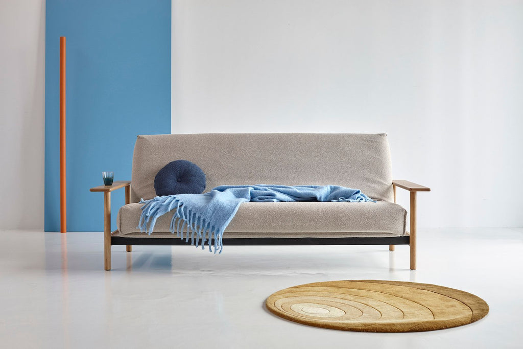 Divano letto sfoderabile Balder uso quotidiano 140 x 200