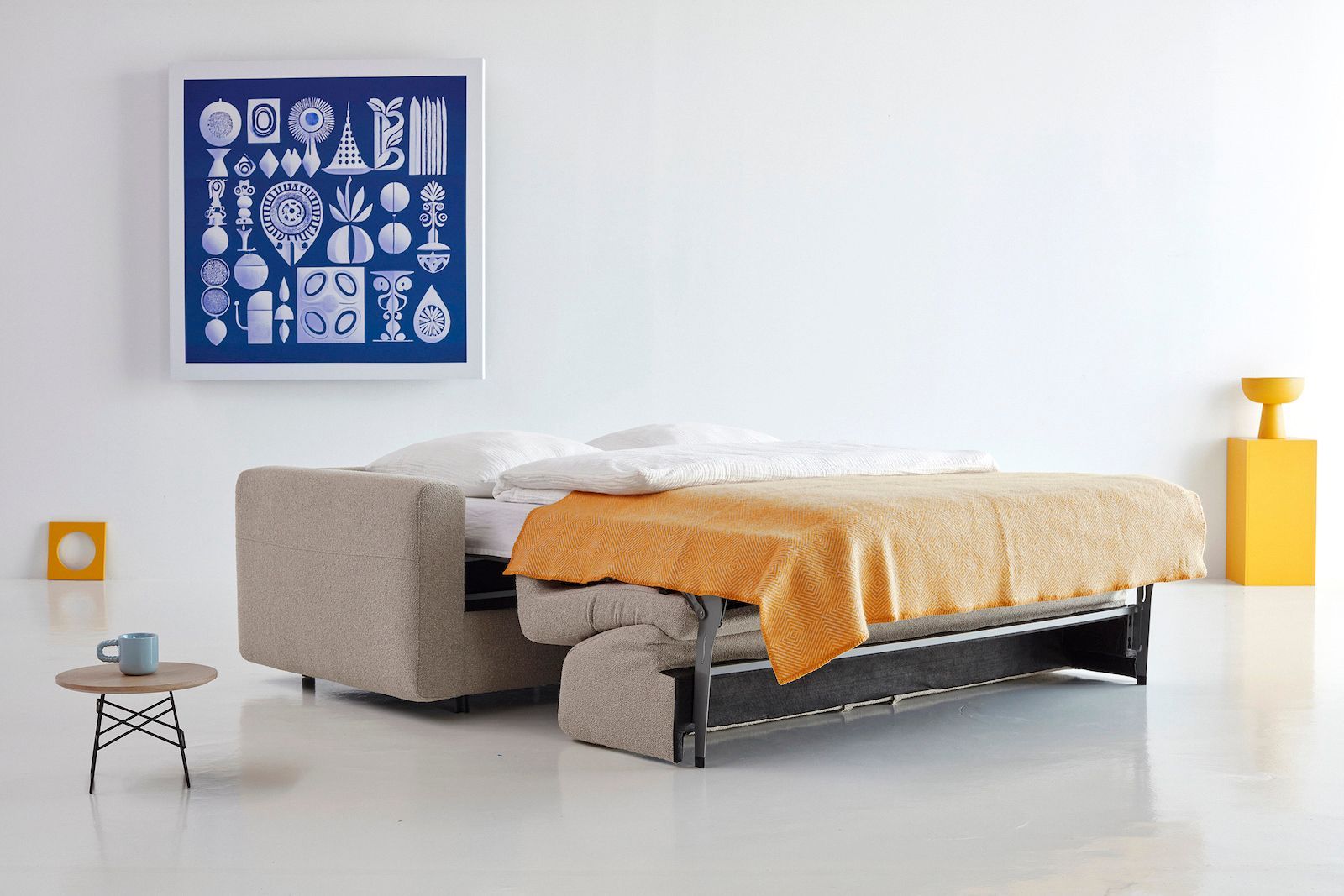 Divano letto una piazza e mezza o matrimoniale Killian